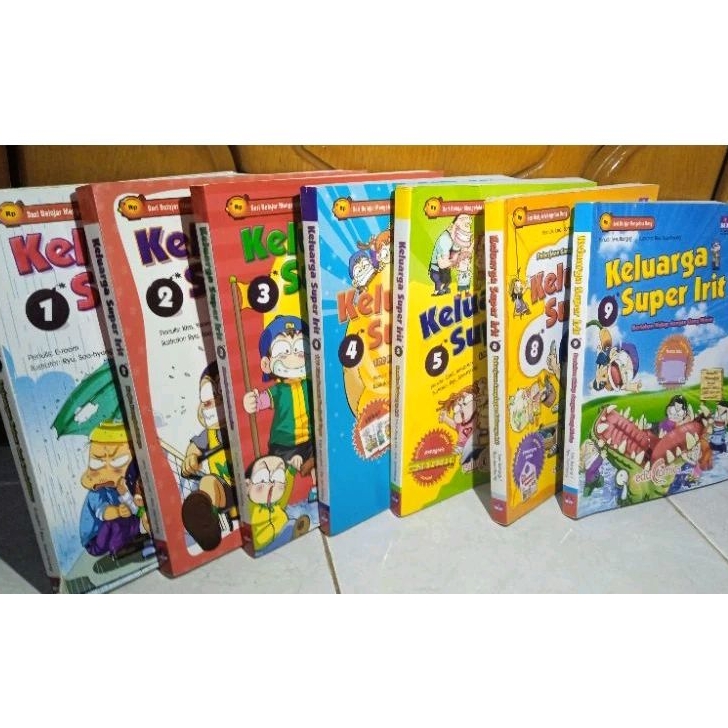 Preloved- comic books Keluarga Super Irit