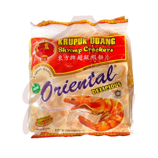 

Krupuk Mentah Kerupuk Udang Cap Oriental Krupuk Udang 500GR Tanpa Dijemur