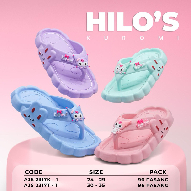 Sendal Slip Anak Perempuan Irsoe