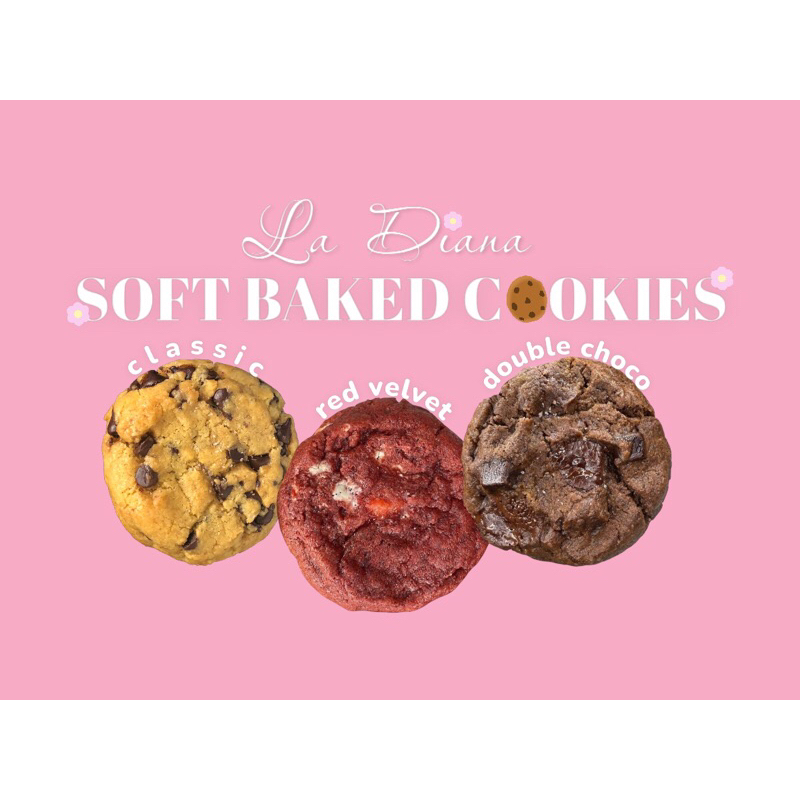 

Premium Soft Baked Cookies By La Diana