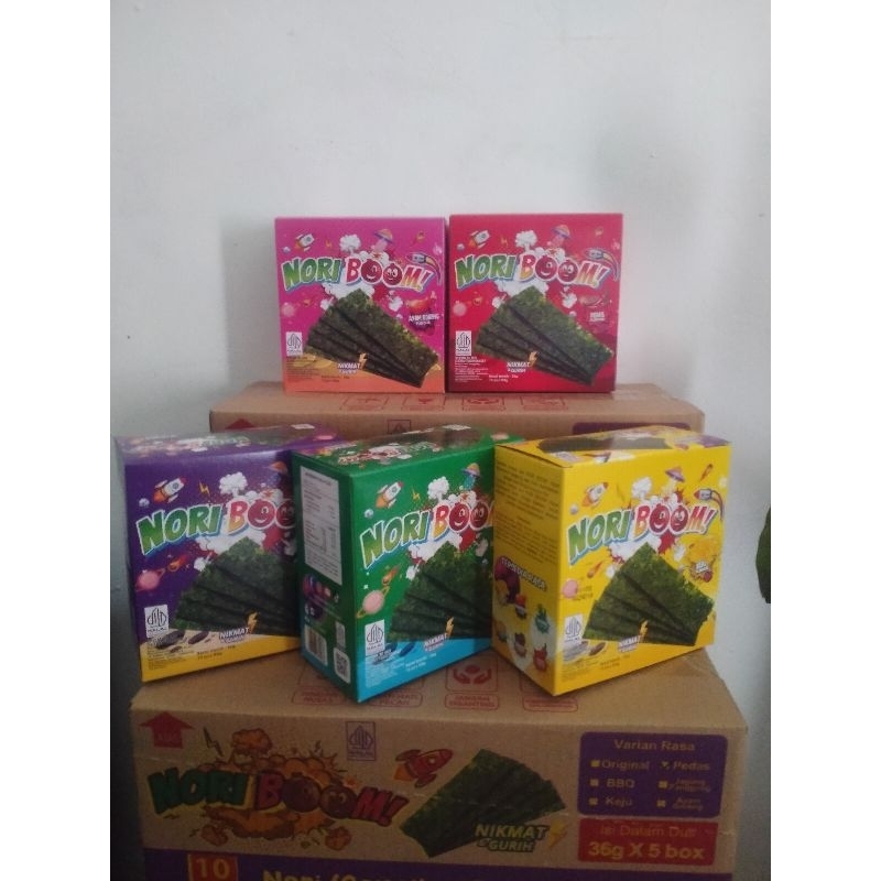 

NORI BOOM RUMPUT LAUT (original BBQ keju pedas ayam goreng)