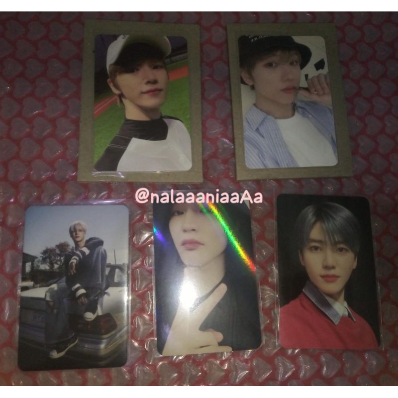 sell photocard aab nct (sungchan baseball, jisung beatbox ns, jeno istj konsep, chenle pob makestar 