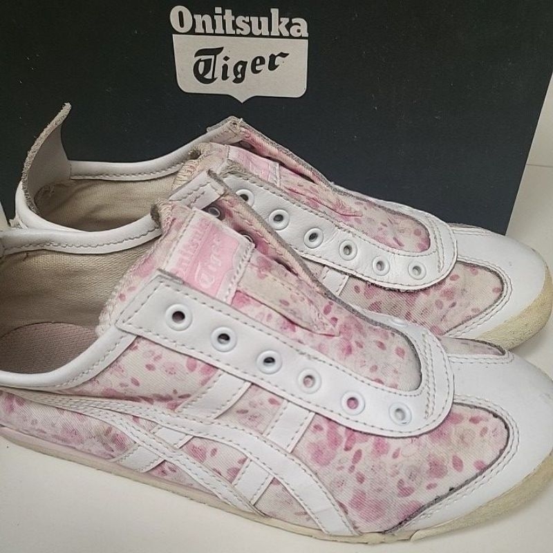 Preloved Onitsuka Tiger White Sakura NO KW