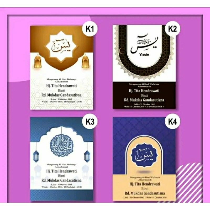 

Buku Yasin Teks Arab pas di saku 48 halaman