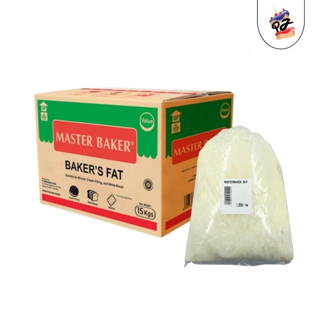 

MARGARIN PUTIH MASTER BAKER BAKERSFAT VALUE KEMASAN CURAH 1 KG