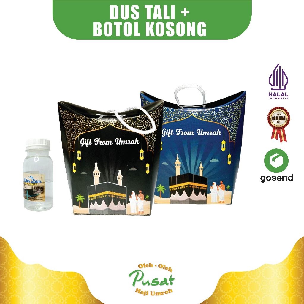 

Dus Tali Paper Bag Dan Botol Kosong - Oleholeh haji dan umroh