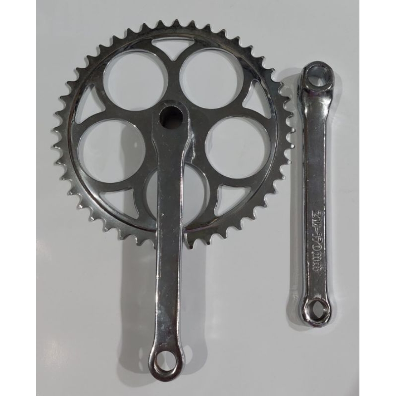 Crank/Gir/Gear Sepeda 44T Pasak cocok untuk sepeda ontel-Mini jengki single speed