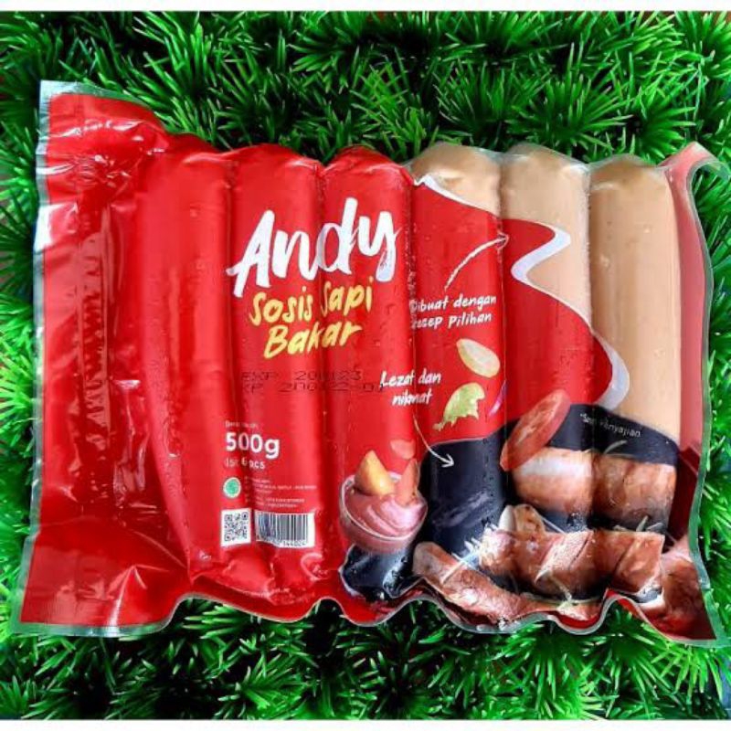 

Sosis Bakar Sapi Andy Jumbo Isi 6