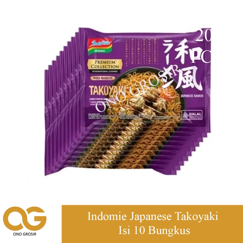 

Indomie Japanese Takoyaki Isi 10 Bungkus