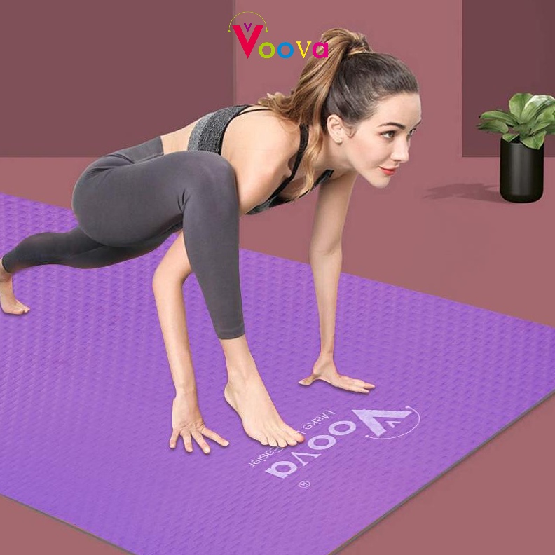 KODE H3U3 VOOVA Matras OlahragaMatras YogaYoga MatGym Mat NBR