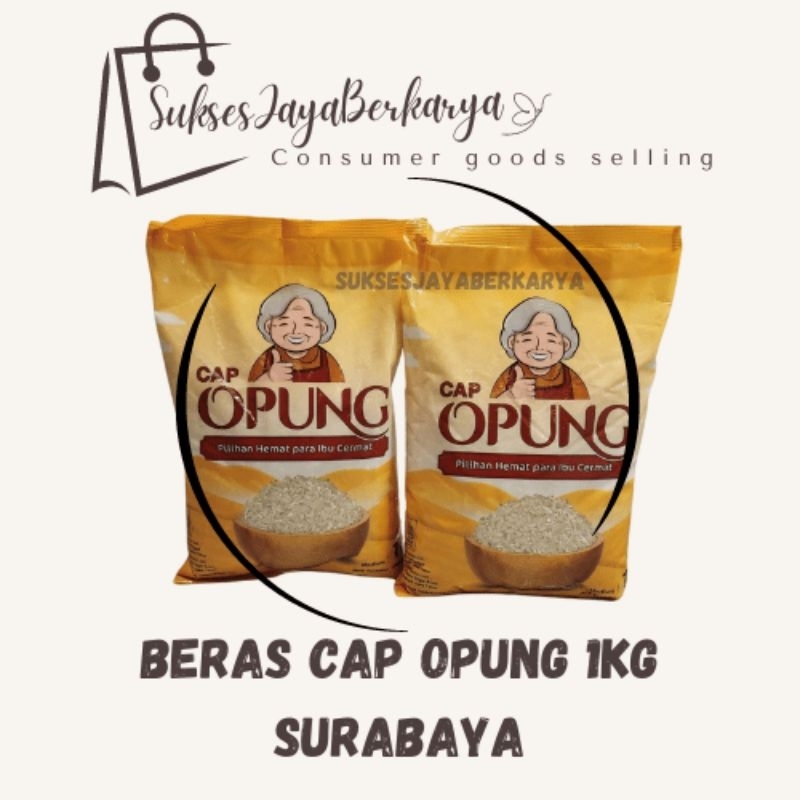 

PROMO!! Beras Pulen Cap Opung 1kg murah SURABAYA