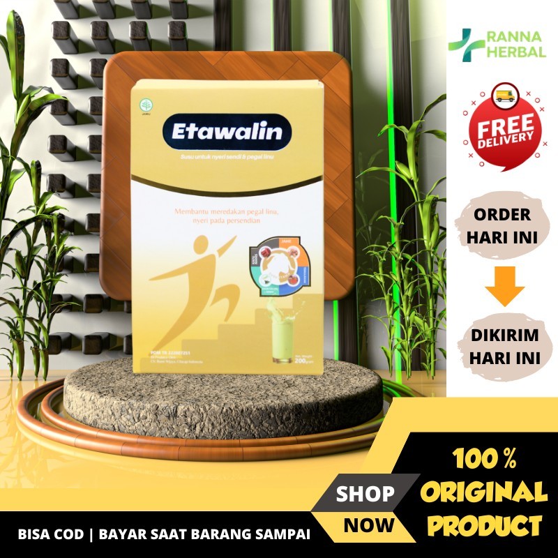 

Etawalin Susu Kambing Etawa Bubuk Solusi Asam Urat dan Nyeri Sendi Original 200gr