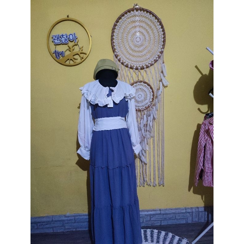 GAMIS KERAH SAILOR KOREA