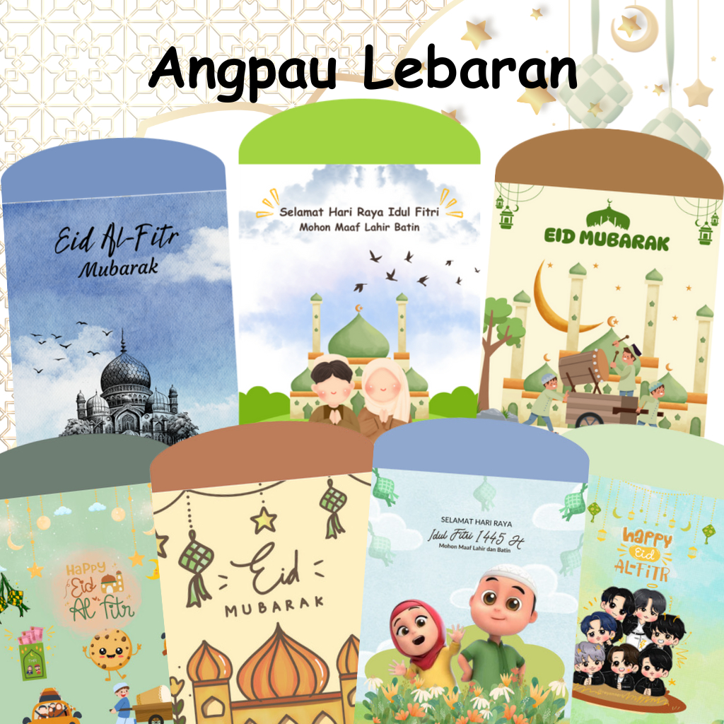 

Angpau Lebaran 10 pcs | Amplop Lebaran | Amplop Lucu | Uang Lipat 2