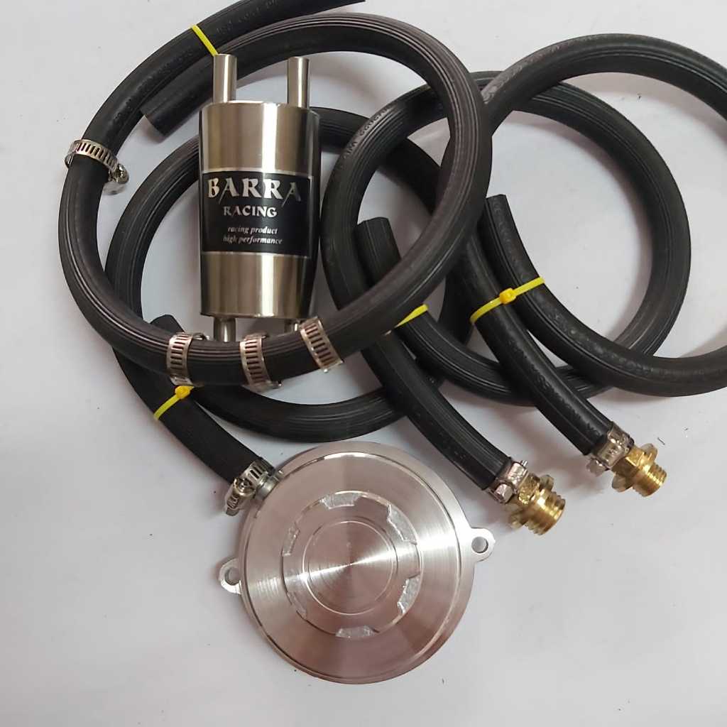 Tabung Hawa KLX 150 Barra Racing Black