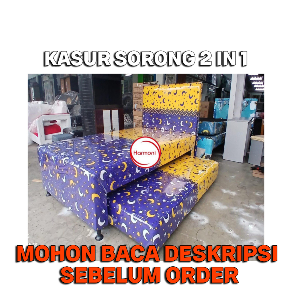 KASUR SORONG 2 IN 1 KARAKTER ANAK 100X200 KASUR SORONG SET 2 IN 1 KARAKTER ANAK 100X200