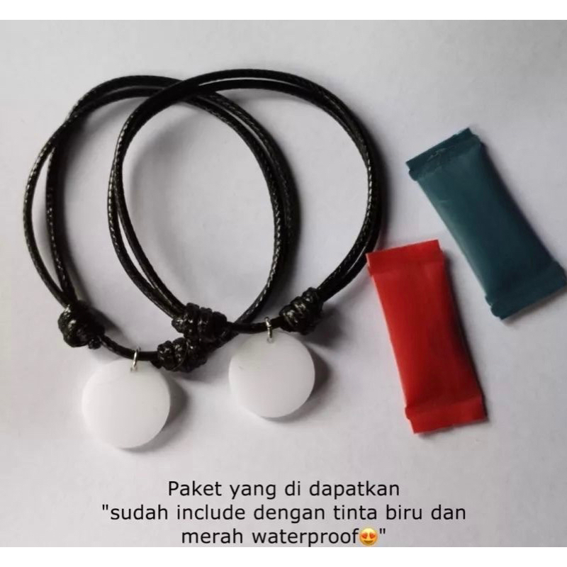 (acc ptk) gelang couple viral sidik jarii aesthetic / gelang couple viral sidik jarii aesthetic