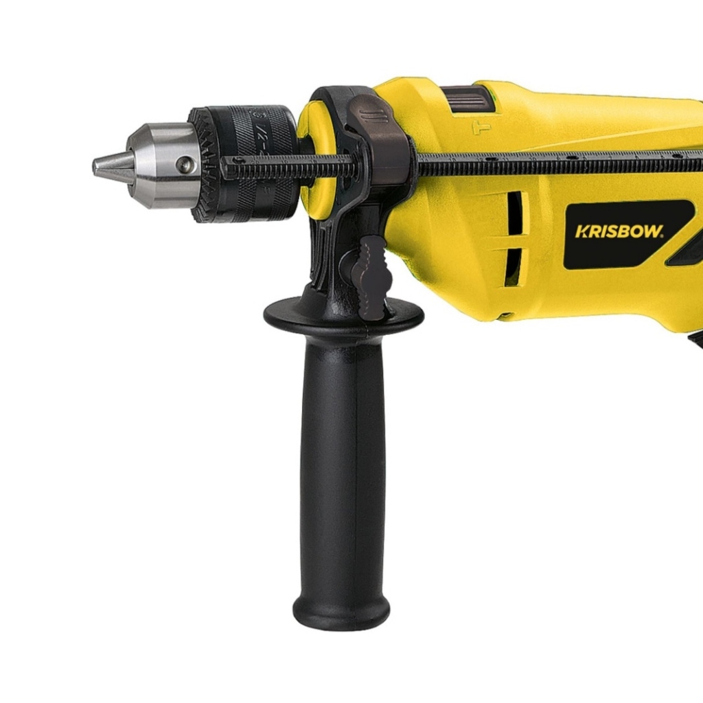 Bor Untuk Kayu Dan Tembok Krisbow Impact Drill Set 13mm Bor Listrik