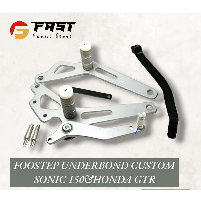 Underbone sonic 150 r GTR 150 Step Underbond Custom Sonic 150 r fi GTR 150 FOOTSTEP CUSTOM HONDA GTR