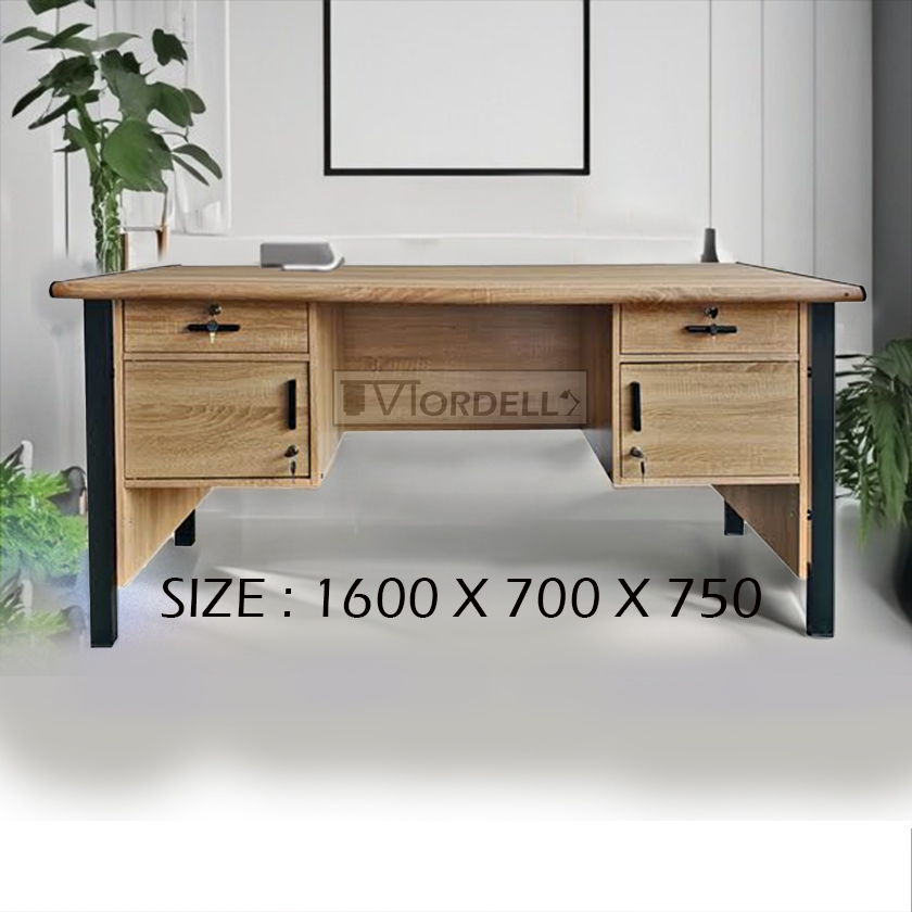 Meja kantor besi 1 biro / Meja Direktur / Meja Kerja Direktur