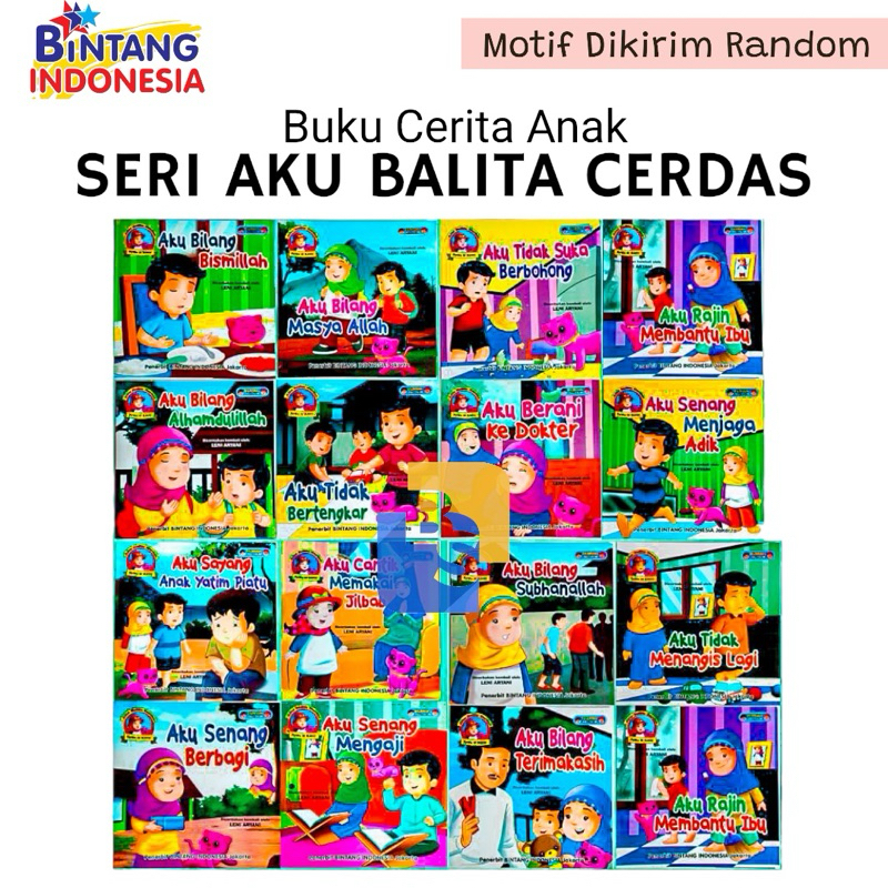 

Buku Cerita Anak Seri Aku Balita Cerdas - 1 Buku