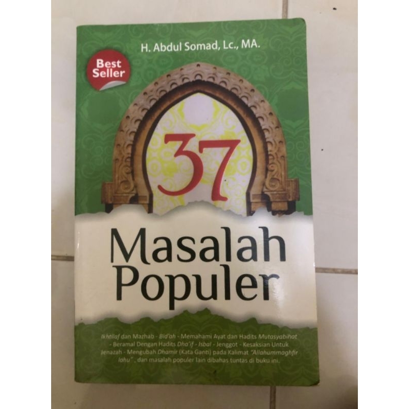 37 masalah populer