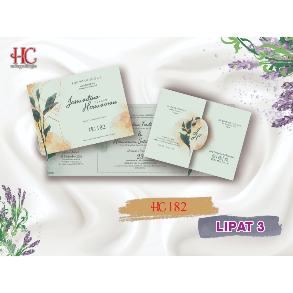 HC 182 - BLANGKO UNDANGAN HC - BLANGKO UNDANGAN KOSONGAN