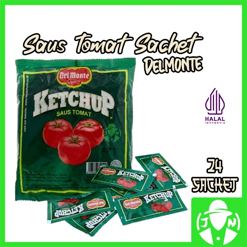 

Delmonte SACHET Saus TOMAT HALAL - 1 PACK ISI 24 Sachet