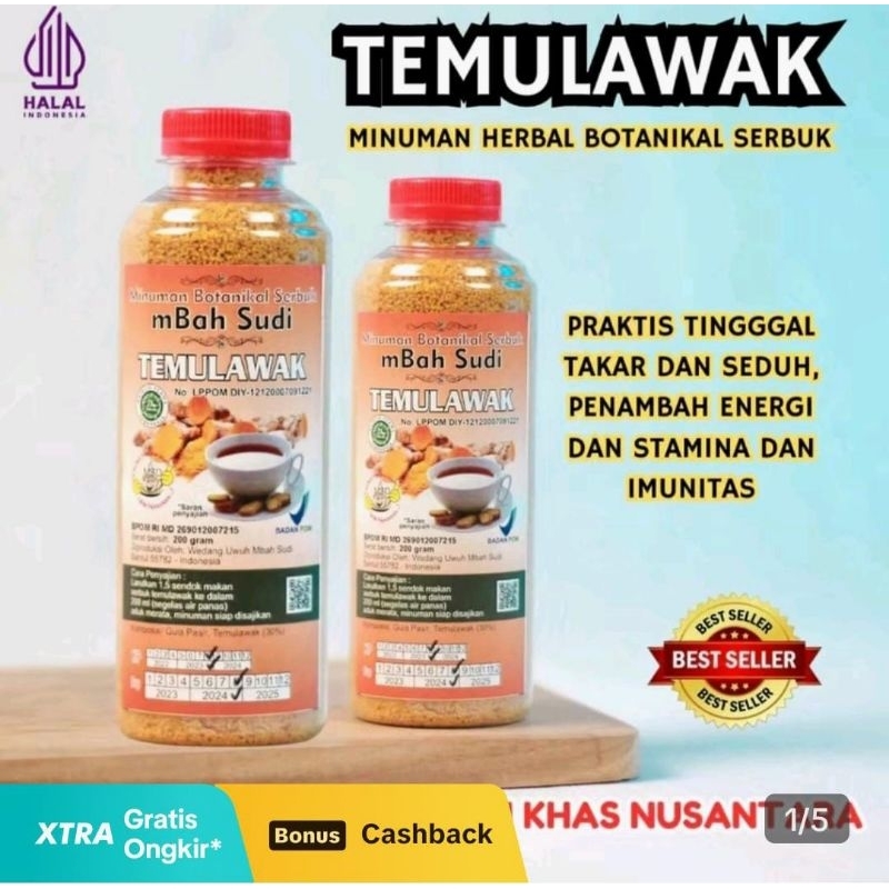 

minuman herbal temulawak