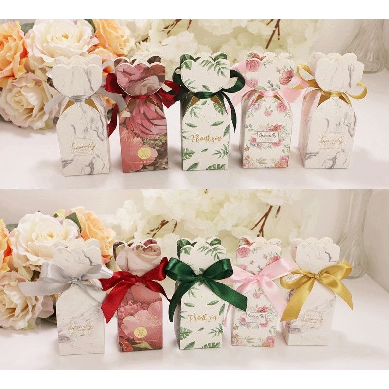 

I - BOX SOUVENIR WEDDING GIFT KEMASAN ULANG TAHUN ACARA MINGLE TEA PAI
