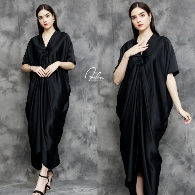 High Quality AIRA BATIK  Alena Kaftan Raya  Kaftan Viral  Kaftan Polos  Kaftan Silk