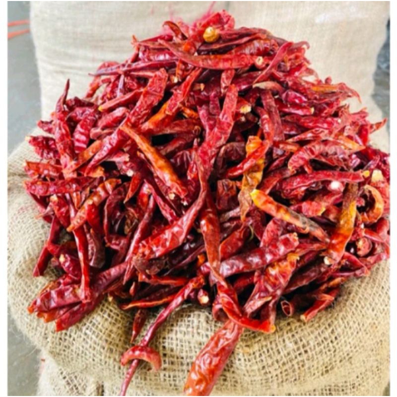 

CABE CABAI TEJA IMPORT PEDAS TANPA TANGKAI 1 kg