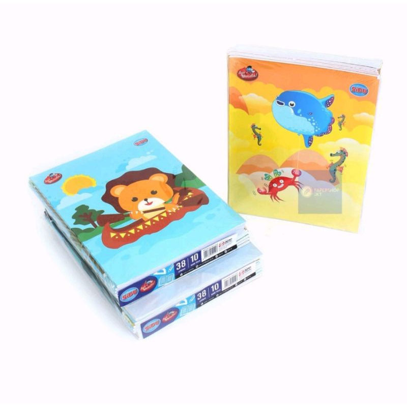 

Buku Tulis Buku PS PR Sidu Sinar Dunia 38 lembar Harga Per Buku