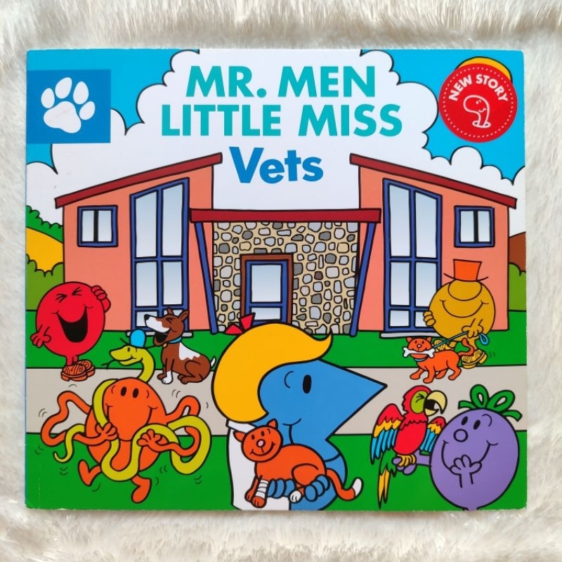 BIG BAD WOLF BOOKS • MR. MEN LITTLE MISS : VETS - BUKU CERITA PICTURE BOOK CHILDREN BBW IMPORT