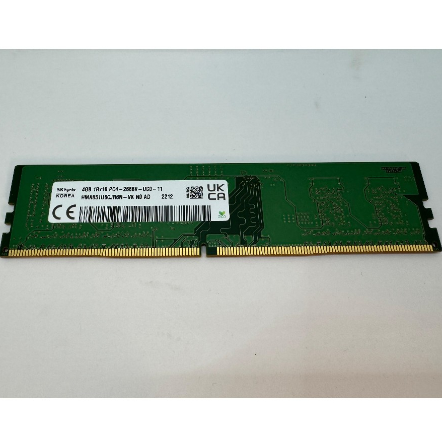 SK hynix 4GB DDR4 PC21300 2666Mhz Udimm