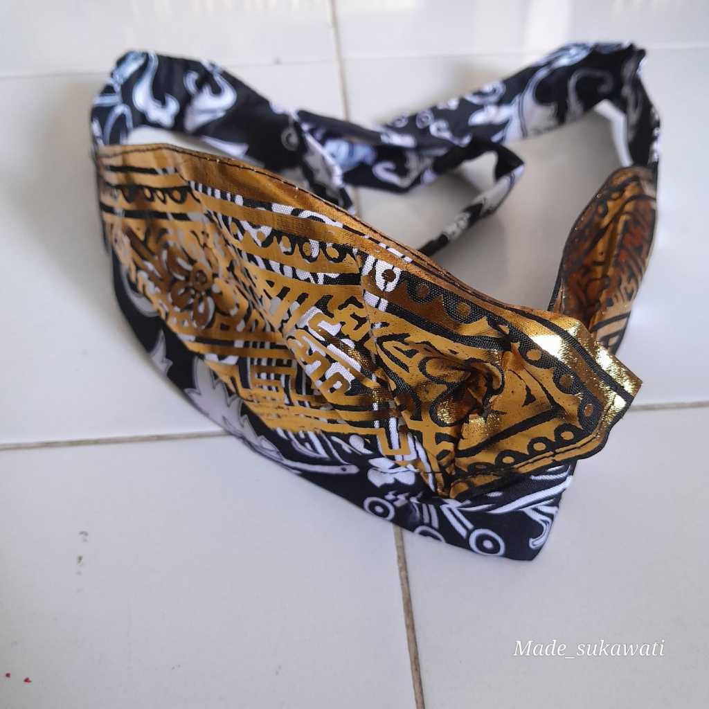 Udeng ikat kepala Batik Lembaran Destar khas bali