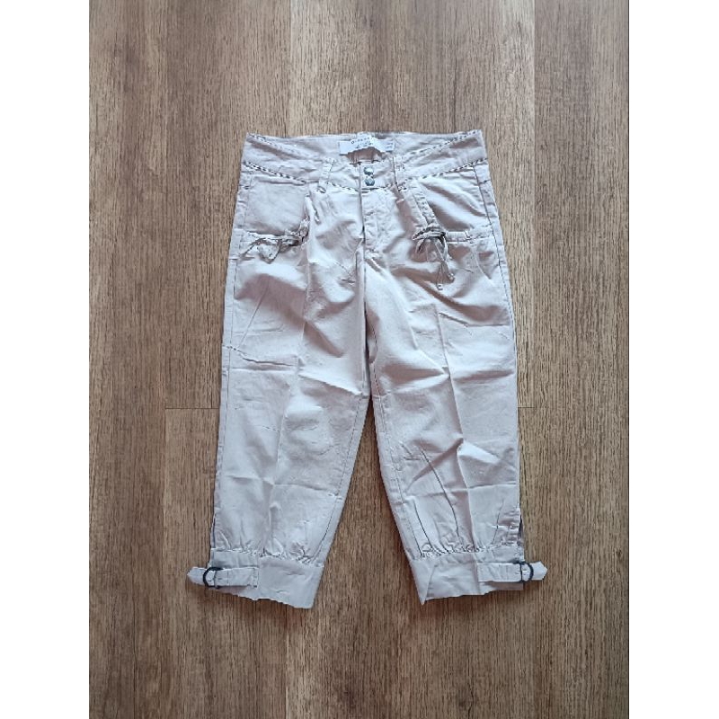 Celana 3/4 Wanita Giordano Original Bekas Second Preloved