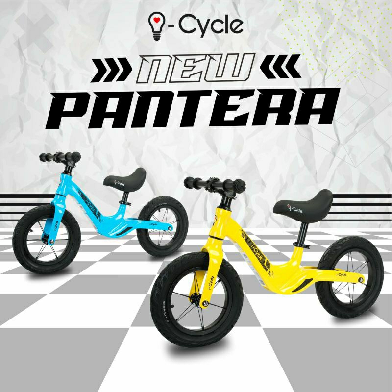 I-Cycle Panthera Balance Bike - Push Bike
