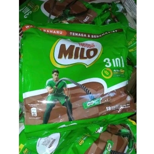 

Milo 3in1 Sachet 1dus