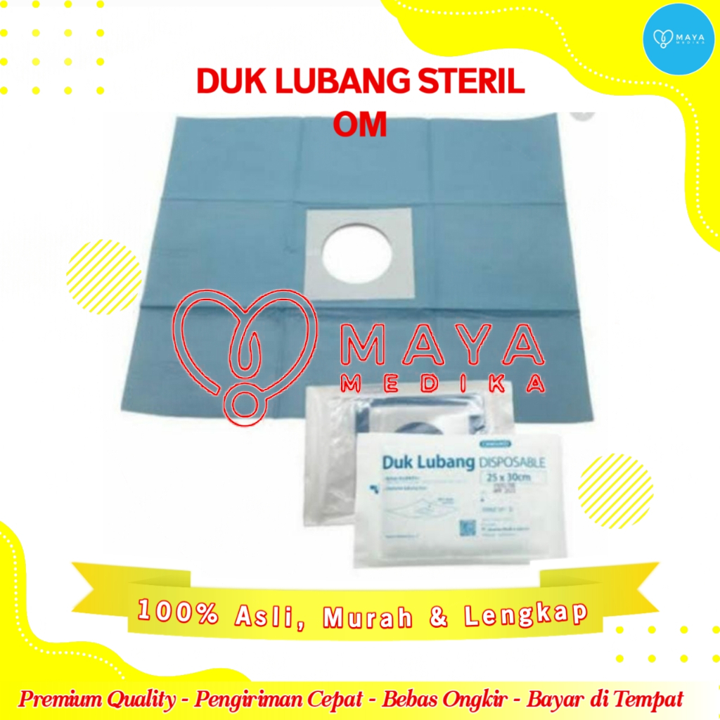 Duk Lubang 60x60 Steril  One Med