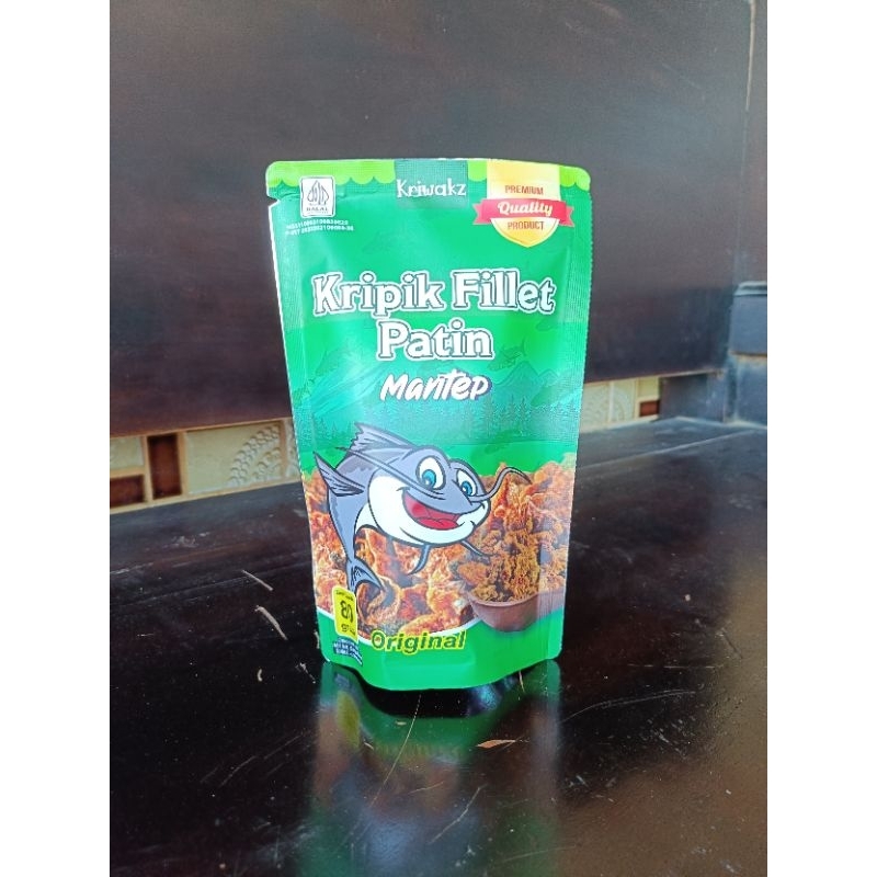 

Kriwakz Kripik Fillet Patin Mantab 100gr