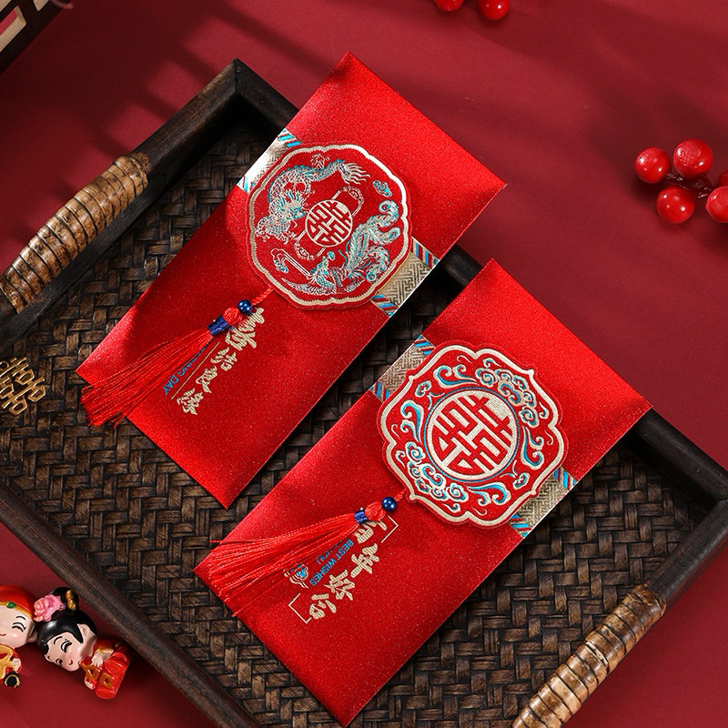 

Kertas angpao wedding/sangjit Tebal Premium angpao isi 2 Lembar