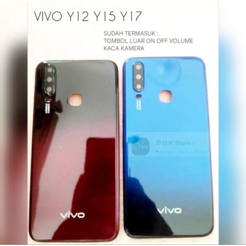 BACKDOOR VIVO Y12 Y15 Y17 CASING TUTUP BELAKANG