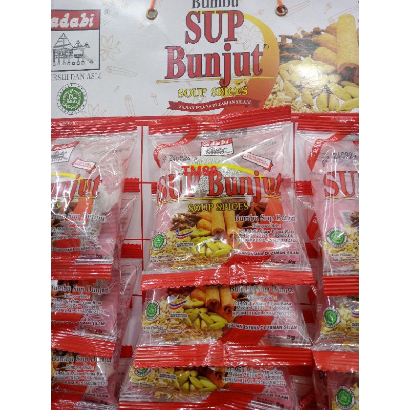 

BUMBU SUP BUNJUT ADABI/SOUP SPICES ADABI