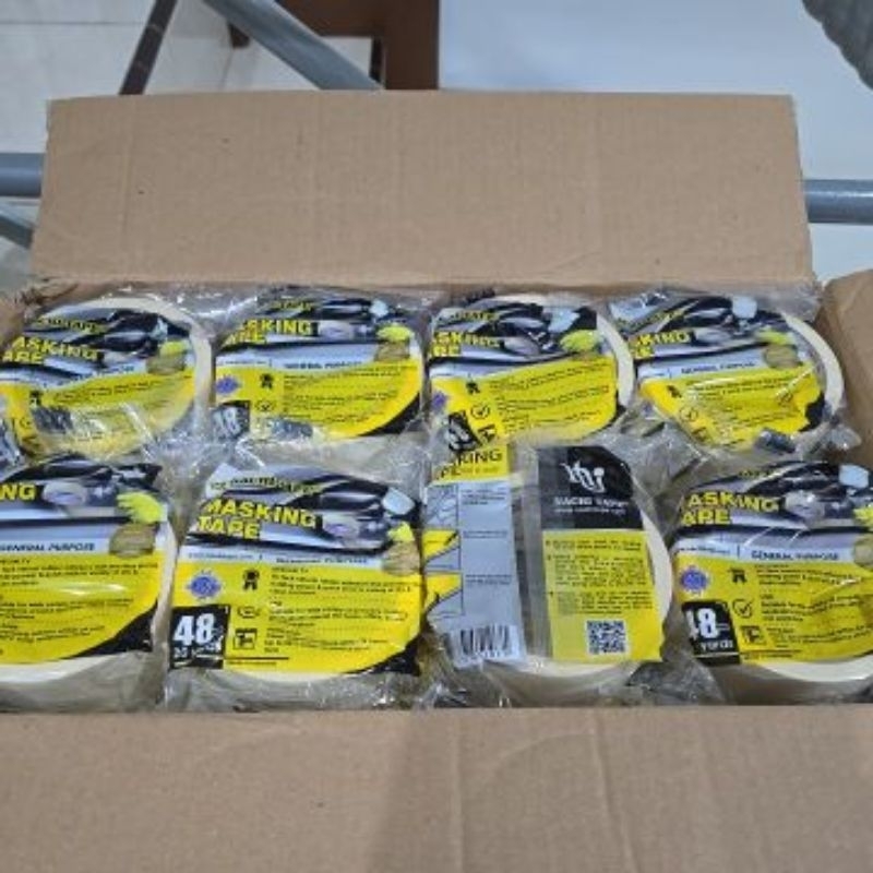 

Promo Masking tape Nachi/lakban kertas nachi 2inch x 20yard (1dus=48pcs)