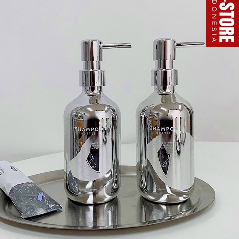 GROSIR  Tempat Sabun Cair Refill Pump Bottle Soap Botol Shampoo Aesthetic Tempat Isi Ulang Sabun Cai