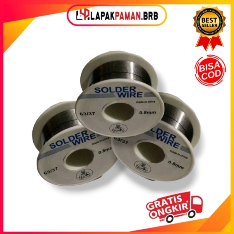 Timah Solder 0.8mm / Timah Gulung Solder 0.8mm Solder Timah