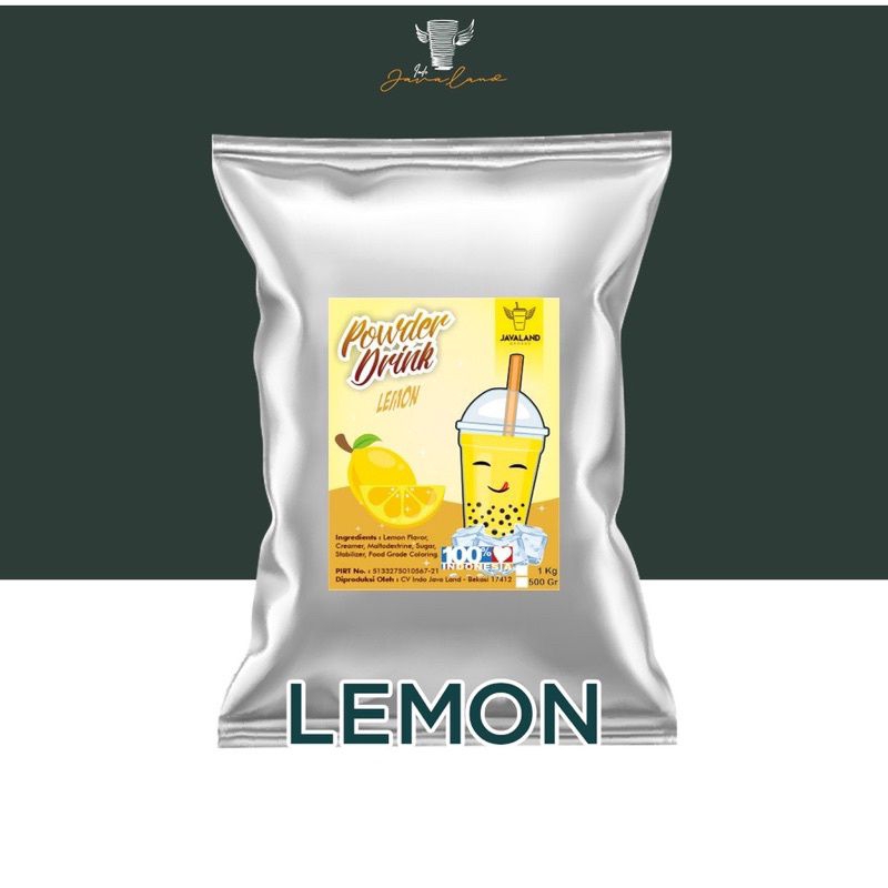 

LEMON MINUMAN BUBUK POWDER DRINK JAVALAND