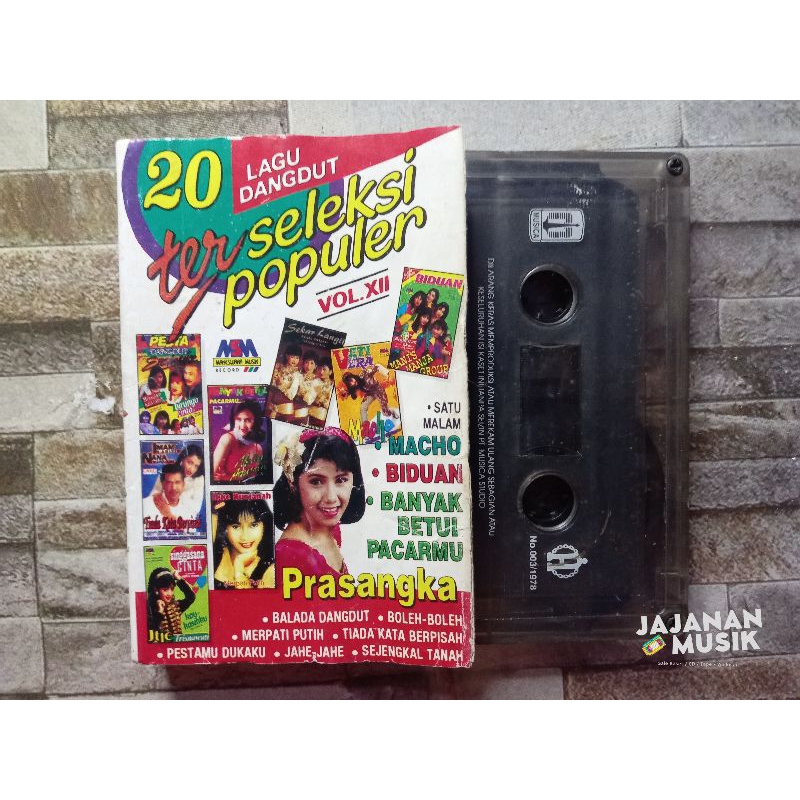 Kaset 20 Dangdut Seleksi Populer