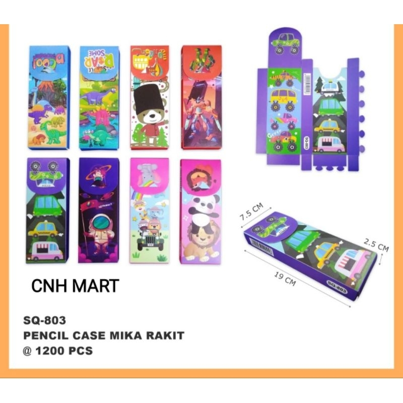 

Tempat Pensil Lipat / Bonus Plastik Satuan /Harga Per 1 PCS